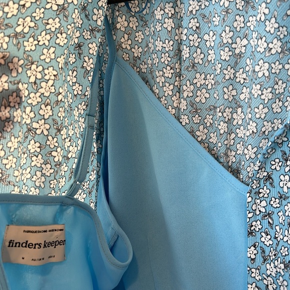 Urban Outfitters Finders Keepers Ditsy Pleated Floral Dress - Picture 14 of 15